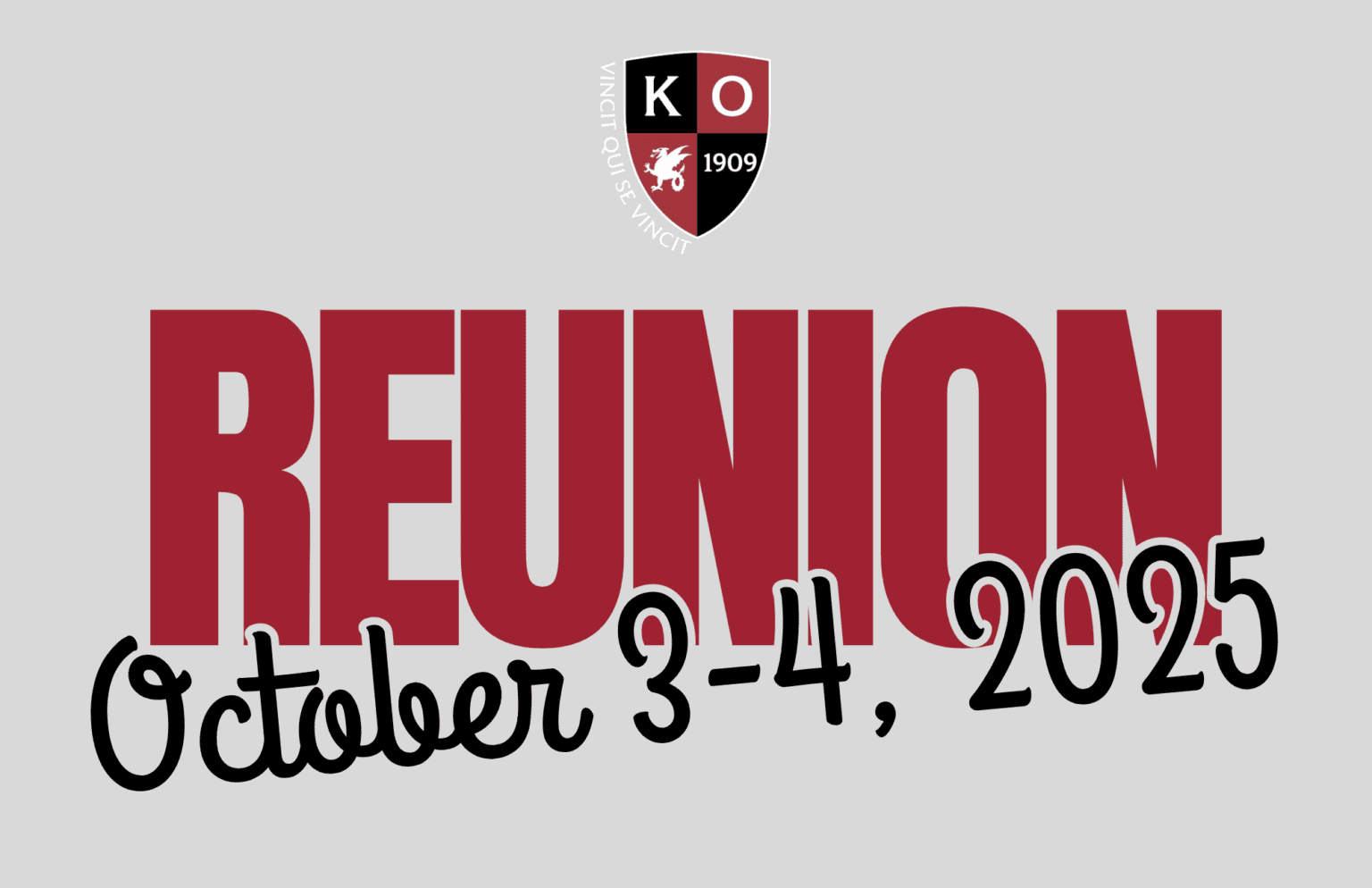 Reunion 2025 Kingswood Oxford