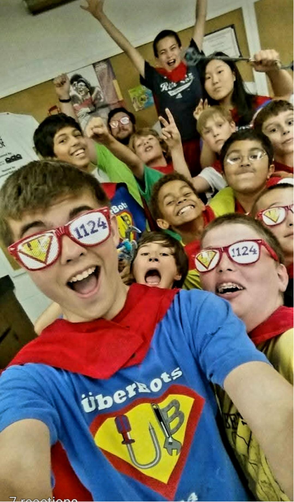 Our enthusiastic CIT Jack Clonan with his robotics campers